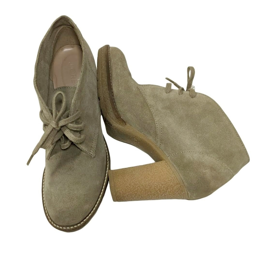 J. Crew McAllister Suede Lace up Booties